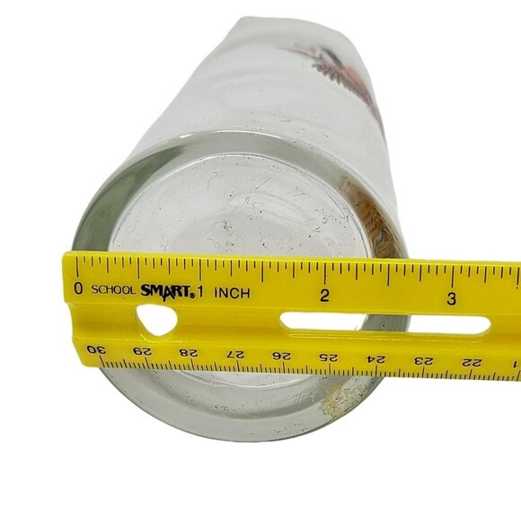 Vtg West Virginia Glass Martini Pitcher Pheasants Barware MCM Norman R Warner - Picture 6 of 11